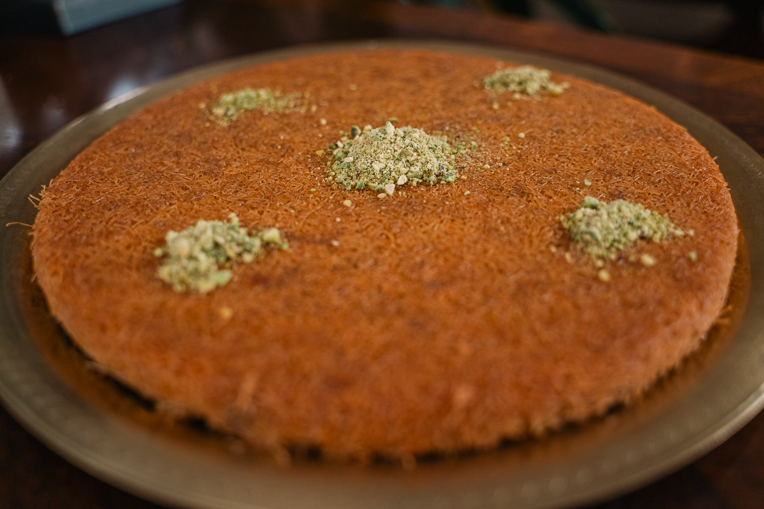 Tahitian Vanilla Cream Kunafa