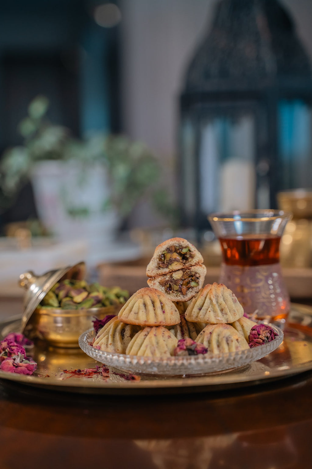 Pistachio Saffron Rose