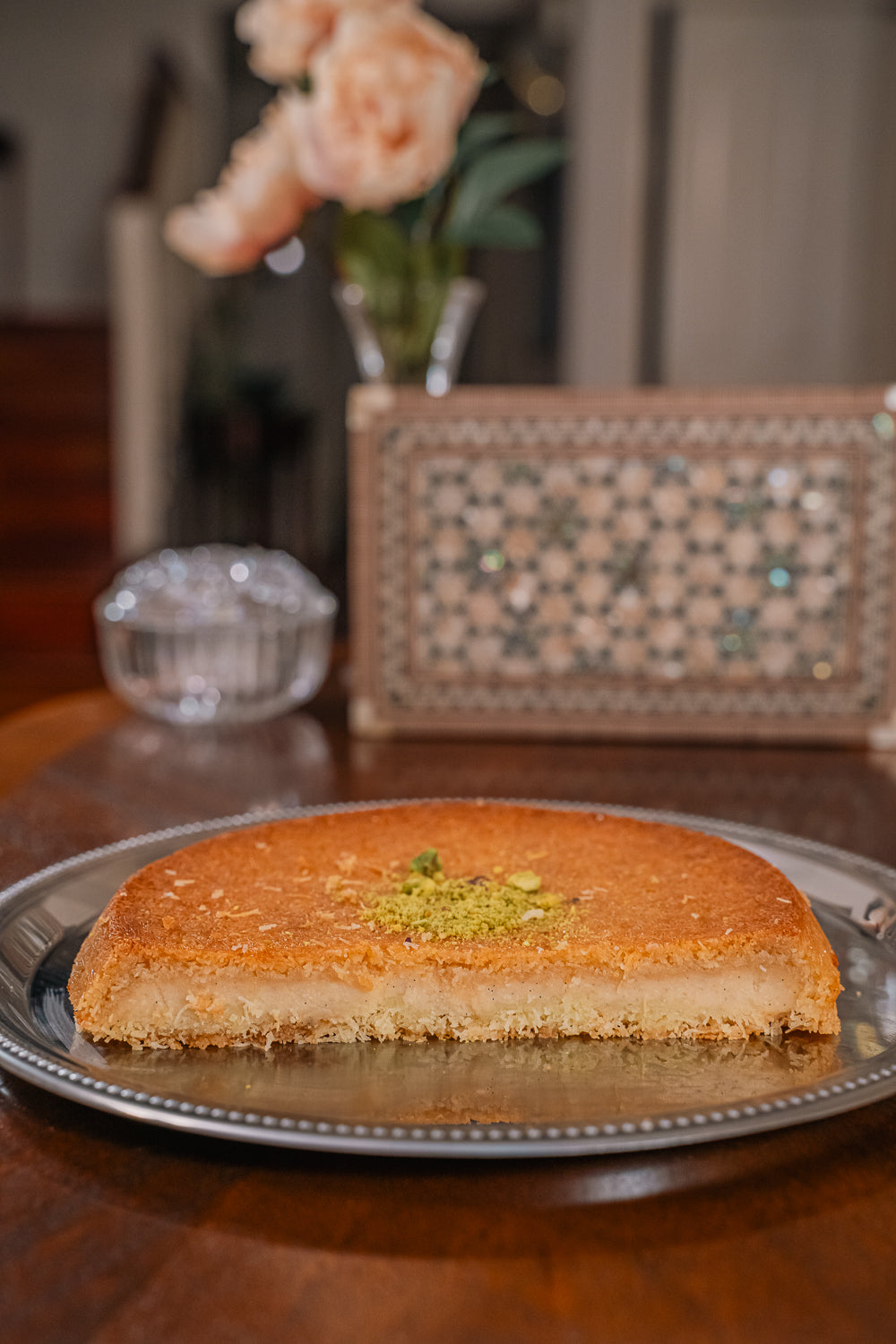 Tahitian Vanilla Cream Kunafa